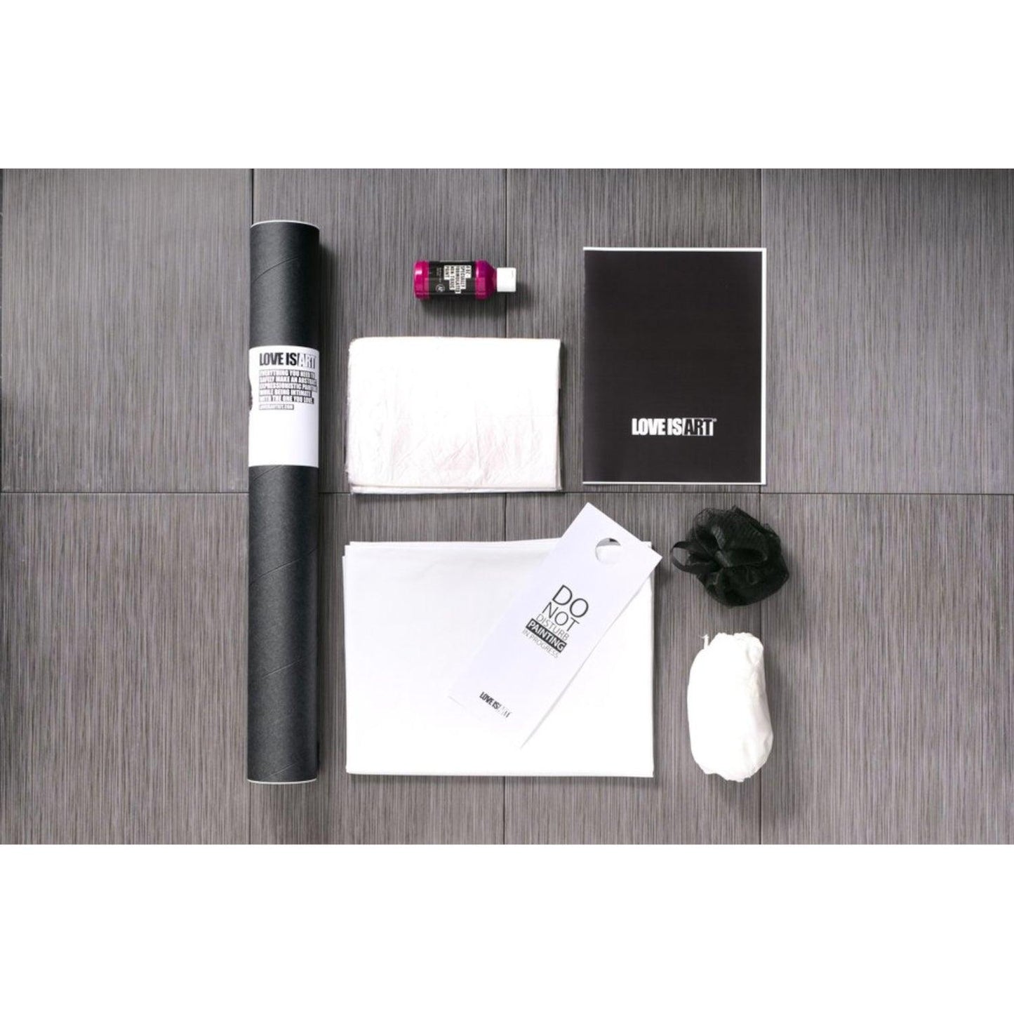 Love is Art Canvas and Paint Kit for Couples - PLZR Toys