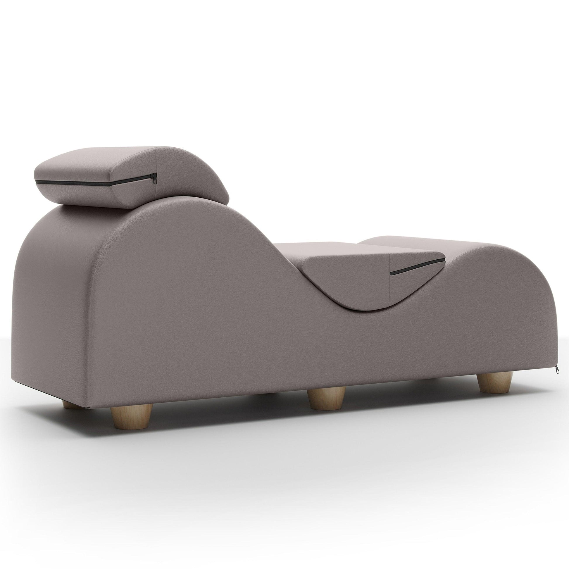 Liberator Esse Lounger II Luxurious Sex Lounge w/ Wood Feet - PLZR Toys