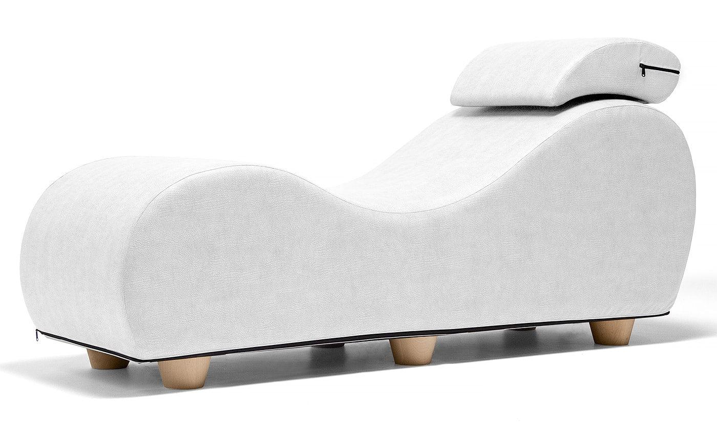 Liberator Esse Chaise II Luxurious Sex Chaise w/ Wood Feet – PLZR Toys